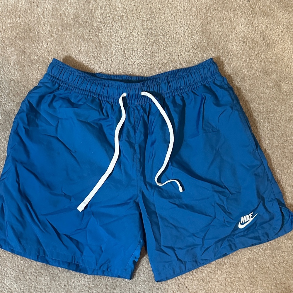 Nike Men's Vibrant Blue Swim Trunks